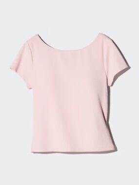 UNIQLO / Airism Cotton Low Back Bra T-Shirt **Fits XL**
